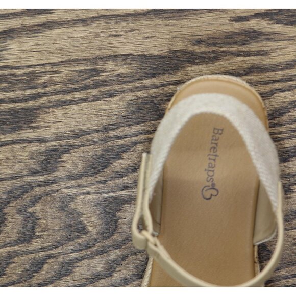 NEW Baretraps Womens Acadia Peep Toe Wedge Sandals BT31127 Coral Multi Pink 8.5M - Picture 15 of 15